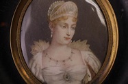 Sold Price: Signed Antique Portrait of Marie-Louise O'Murphy - Invalid ...