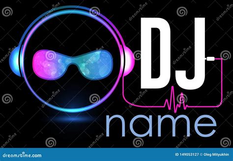 Dj Logo Design Creative Vector Logo Design With Headphones And Dj With