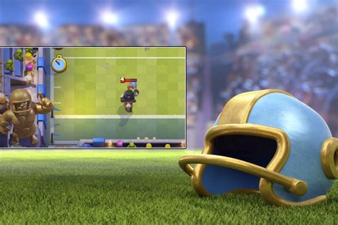 Clash Royale Touchdown Primer Vídeo Con Gameplay Del Nuevo Modo De Fútbol