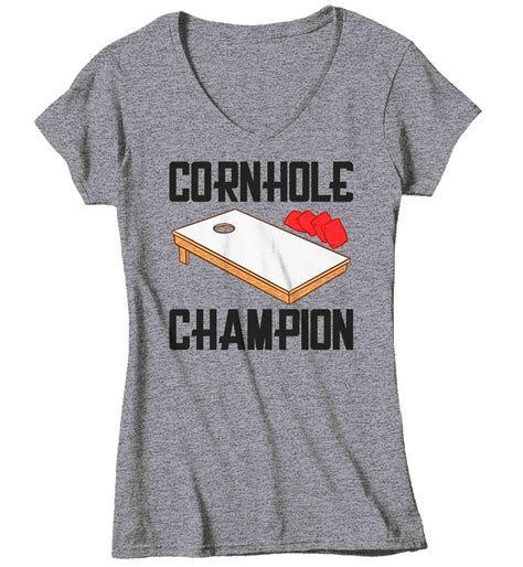 Womens Cornhole T Shirt Cornhole Champion Shirt Corn Hole Etsy Uk