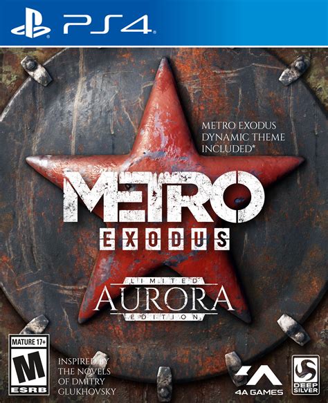 Metro Exodus Aurora Limited Edition Deep Silver Playstation 4
