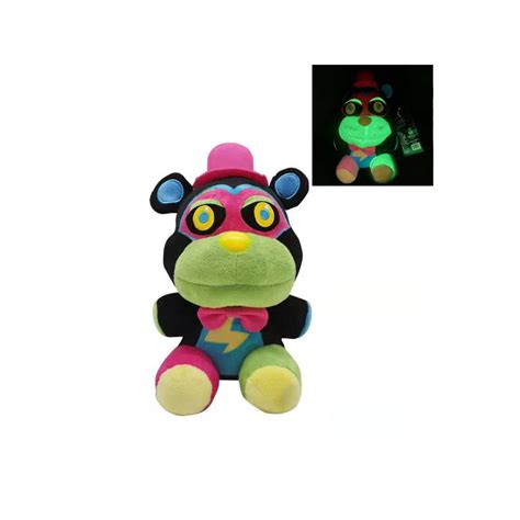 Buy Glow Plushies Blacklight Glamrock Freddy Plush Glow Stuffed Animals