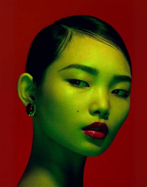 Midnight Charm Ling Ling Chen Photographed By Grant Thomas For Vogue