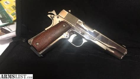 Armslist For Sale Nickel Plated 1911
