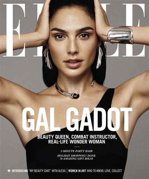 Gal Gadot In Elle Magazine December 2017 Issue Hawtcelebs