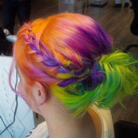 Pretty In Pastels Hair Styles Rainbow Hair Wacky Hair