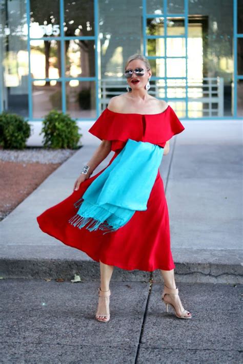 Lady In Red More Than Turquoise