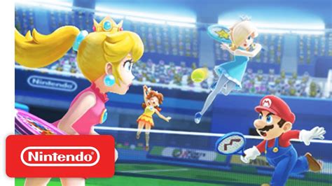 Mario Sports Superstars Nintendo 3ds Tennis Trailer Youtube