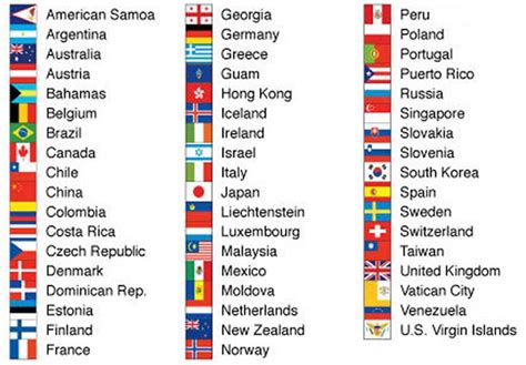 The Worlds Flags Are Arranged In Different Colors And Sizes Including
