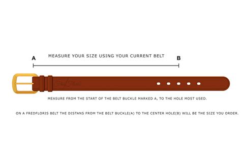 Custom Made To Measure Belts Belt Size Guide Fredfloris