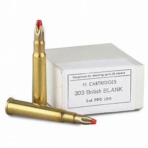 Ppu 303 British Extended Blank Ammo 15 Rounds 222521 303
