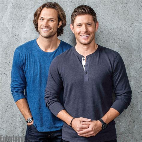 Exclusive Photos Of The Supernatural Cast Jensen And Jared Supernatural Photo 39887161