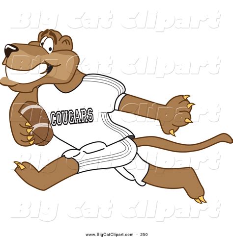 Cougar Football Clipart Clipart Suggest