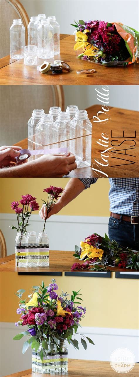 Diy Plastic Bottle Vase Pictures Photos And Images For