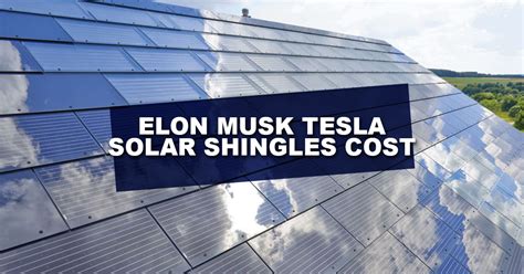 Elon Musk Solar Shingles