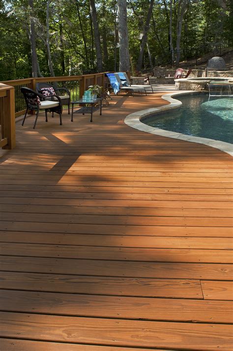 Wood Pool Deck Ideas For Inground Pools Shena Donaldson