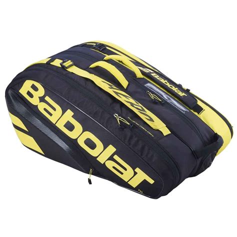 Buy Babolat Pure Aero Rh X12 Kit Bag Blackyellow Online India