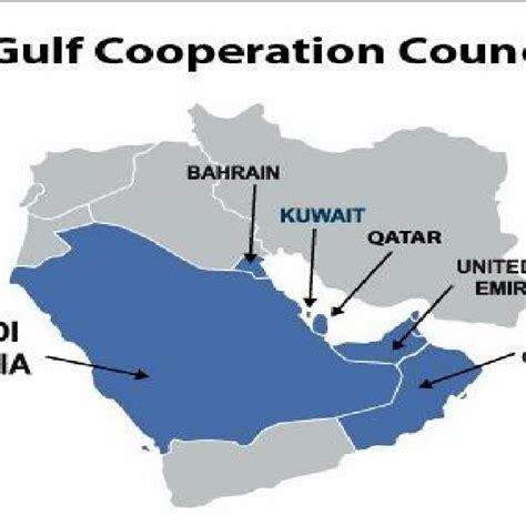 Gulf Cooperation Council Countries Download Scientific Diagram