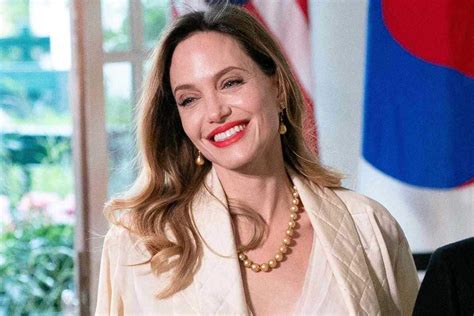 Golden Era Revisited Angelina Jolie Goes Blonde Launches Sustainable