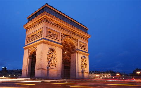 Paris Monuments Arc De Triomphe Arch Architecture Hd Wallpapers