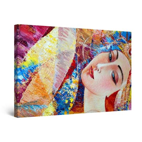 Startonight Canvas Wall Art Abstract Sensuality In Art Woman Painting