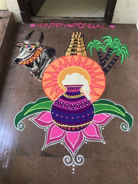 Pongal Kolam Designs For Your Home
