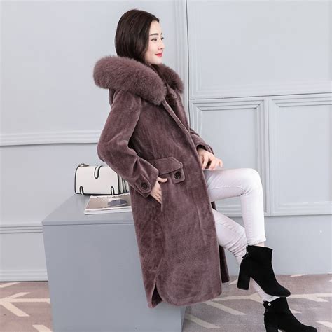 2017 Winter Fur Coat Women S Fashion High End Sheep Shearing Coat For Korean Edition New Big
