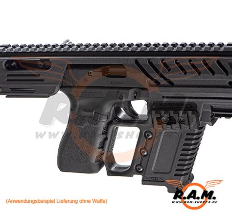 Slong Mpg Carbine Full Kit Für Airsoft Glock Gbb Schwarz Ram Shop24de