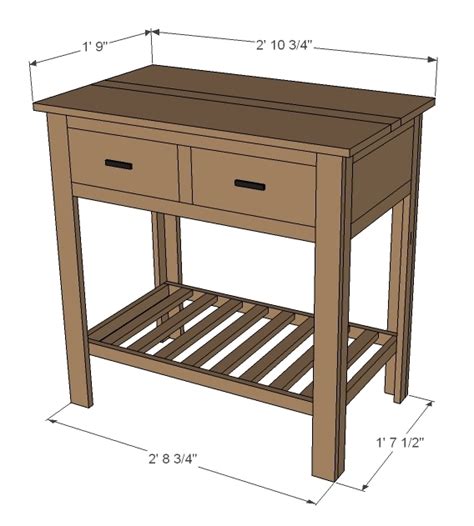 By default, the text in <th> elements are bold and centered. Ana White | Shirley Console Table - DIY Projects