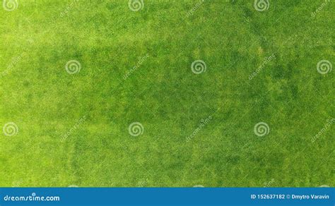 Aerial Green Grass Texture Background Stock Photography