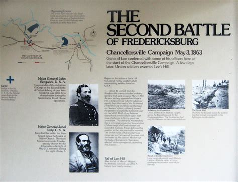 The Second Battle Of Fredericksburg Exhibit