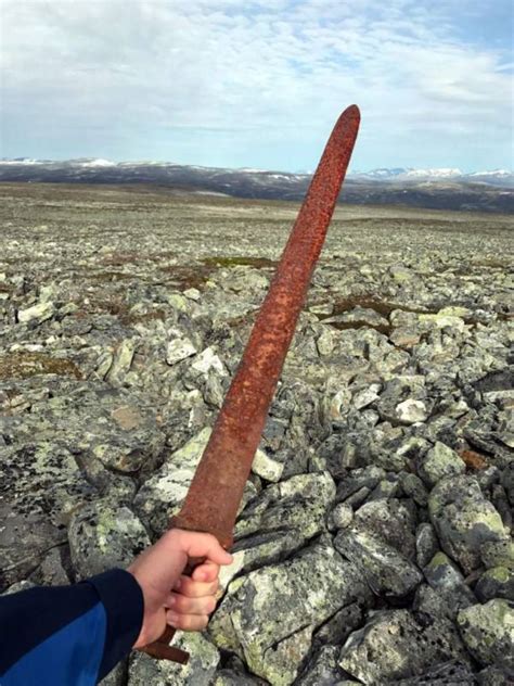 1200 Year Old Viking Sword Discovered On Norwegian Mountain