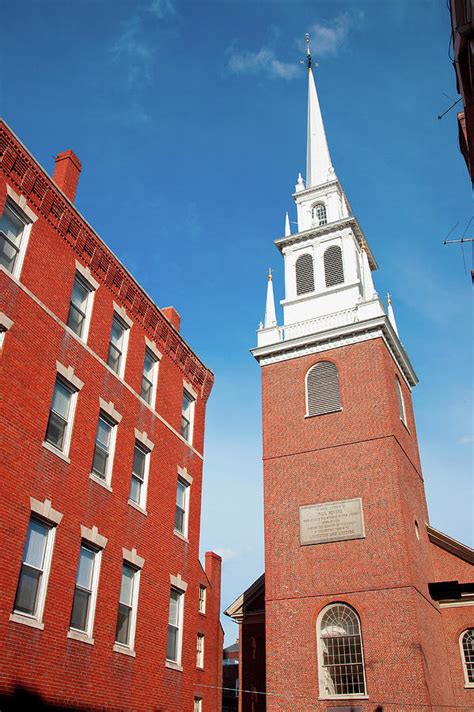The Old North Church Is Officially Photograph By Panoramic Images Pixels