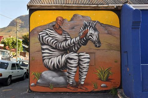 African Graffiti Street Art Nehru Memorial