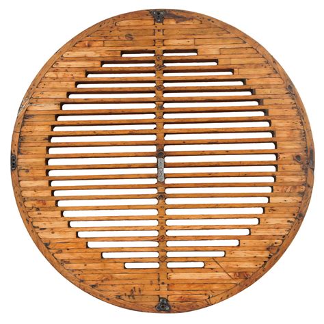 Extravagant Wooden Circular Object At 1stdibs