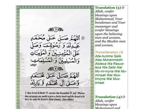 40 Darood And Salawat On Prophet Muhammad Saw Book And Audio Islam