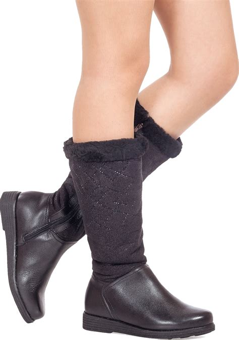 Nice Black Leather Ladies Boot Png Image Purepng Free Transparent