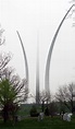 Air Force Memorial as viewed from Arlington National Cemetery