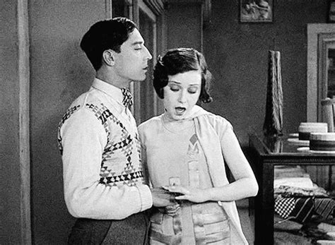 Buster Keaton And Marion Byron Share A Moment In Steamboat Bill Jr