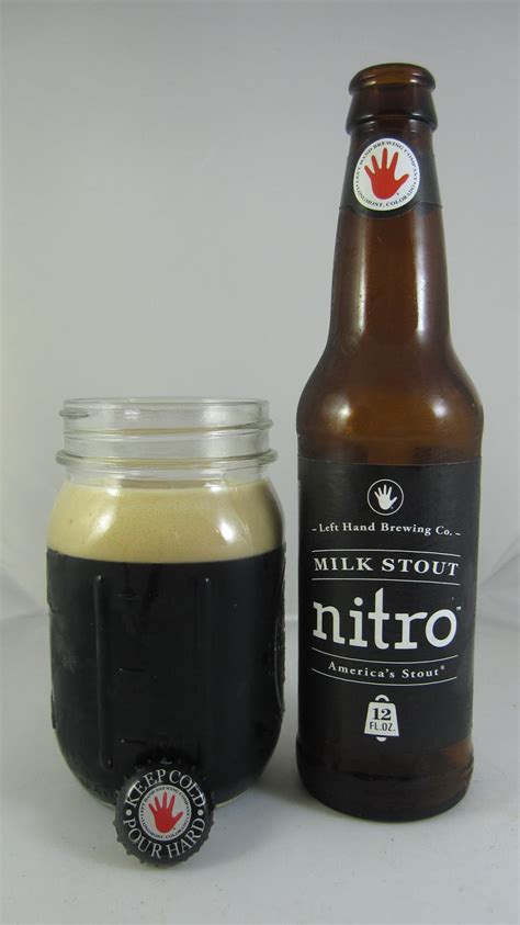 Chadz Beer Reviews Left Hand Milk Stout Nitro