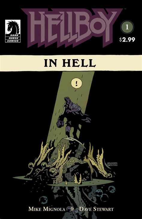 Hellboy In Hell 1 Mike Mignola Cover Profile Dark Horse Comics