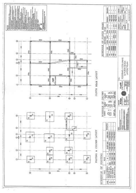 Beam Column Layout Plan The Best Picture Of Beam