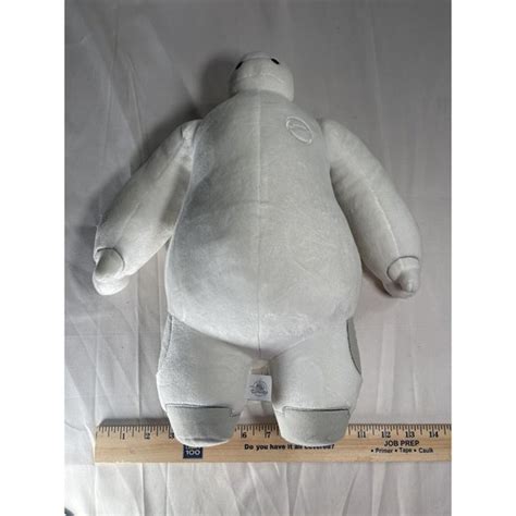 Disney Toys Disney Big Hero 6 Plush Baymax Jointed Arms White