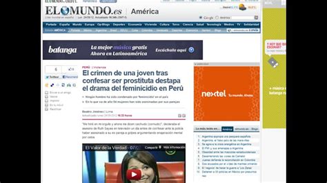 Así Informaron Medios Internacionales Sobre El Crimen De Ruth Sayas