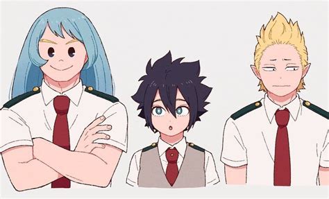 Nejire With Tamakis Hairstyle Is The Cutest Thing On Earth Mirio Xd I