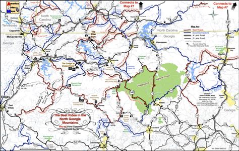 Georgia Motorcycle Rides Map Updated Smoky Mountain Motorcycle Rider