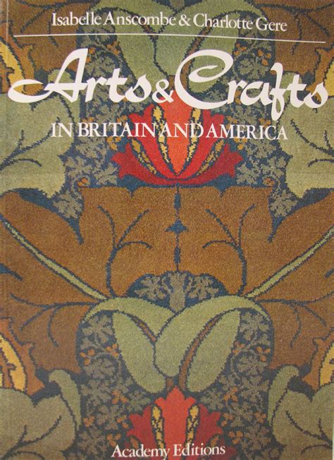 The Arts And Crafts Movement In Britain Bibliography Arts And Crafts