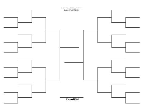 Printable Brackets Tournament Brackets Gambaran