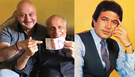 mahesh bhatt reveals why he commanded anupam kher not to offer his seat to rajesh khanna