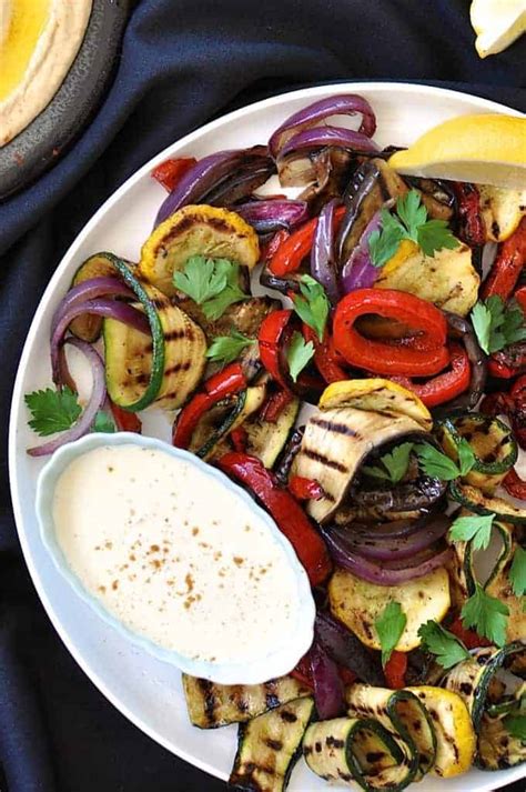 Grilled Vegetables Platter Recipetineats